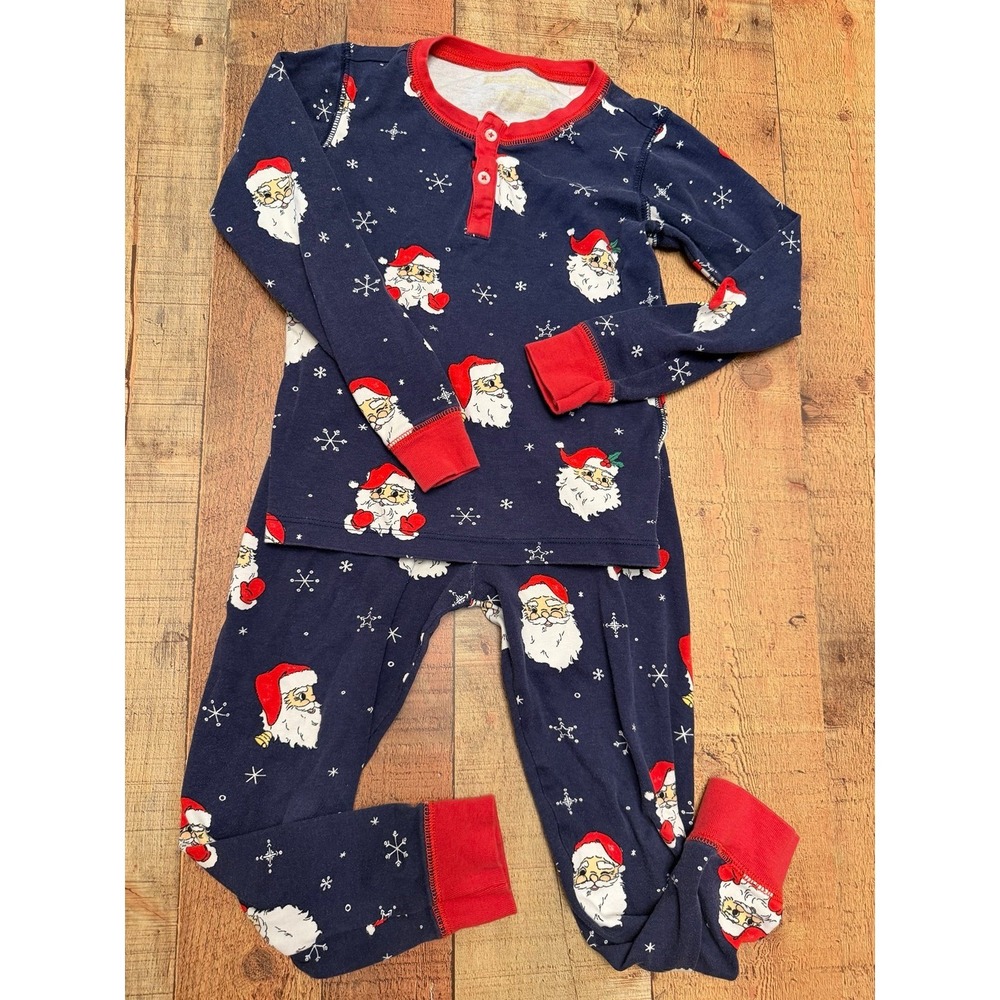 The Beaufort Bonnet Company Boy's Santa Pajamas size 6